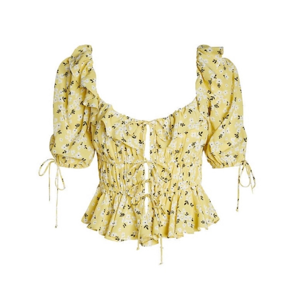 For Love and Lemons Chrysanthemum Top